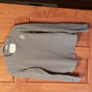 Abercrombie & Fitch grey scoop neck sweater